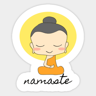 Namaste Sticker